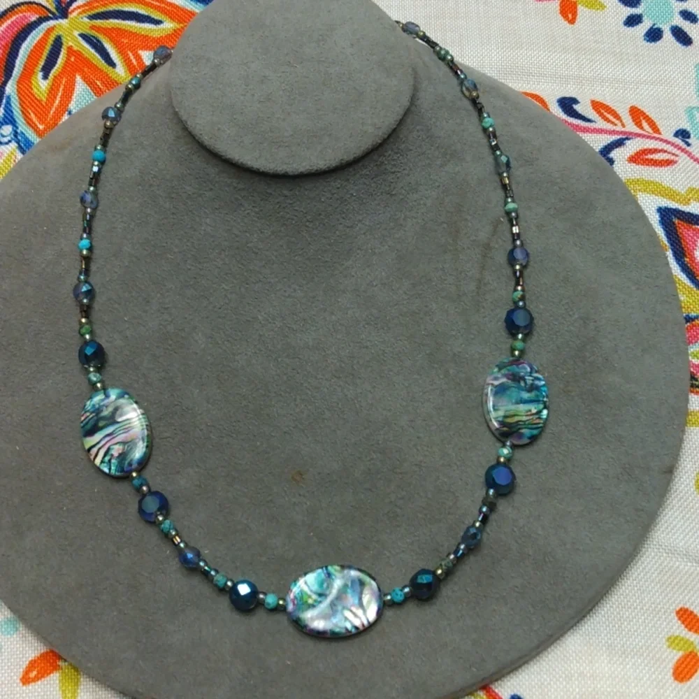 💖(2 for $20)Handmade beaded necklace - Picture 3 of 3